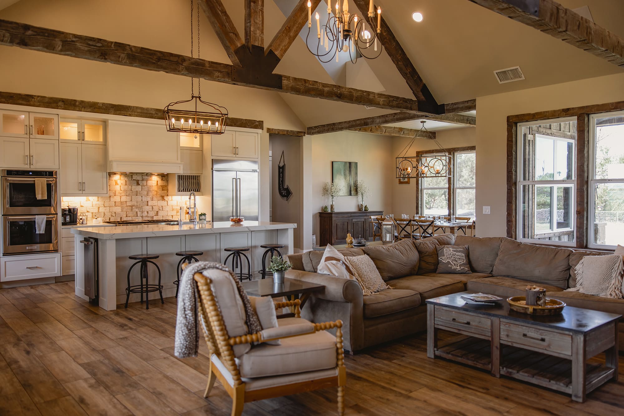 Camp Hideaway Gruene site tour wedding venue outdoor Texas Hill Country