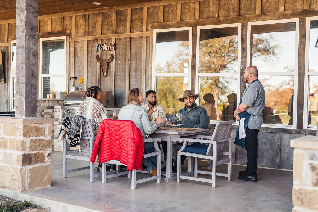 Camp Hideaway Hill Country dining experience