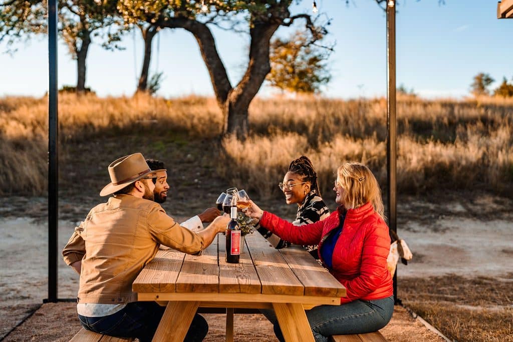 Camp Hideaway corporate retreat venue Texas