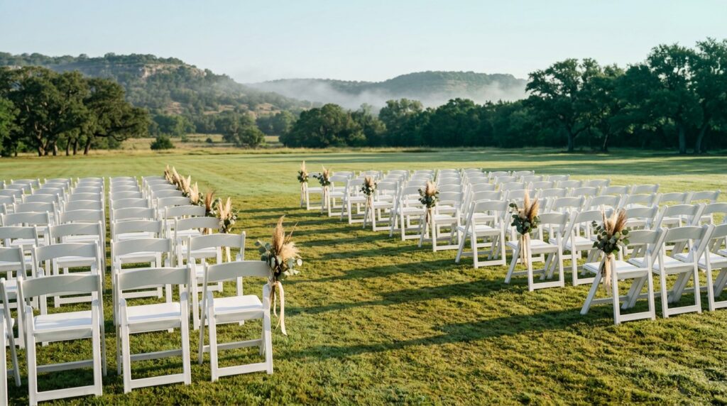 Wedding venues in Fredericksburg, TX: a Hill Country wedding weekend at Camp Hideaway Fredericksburg
