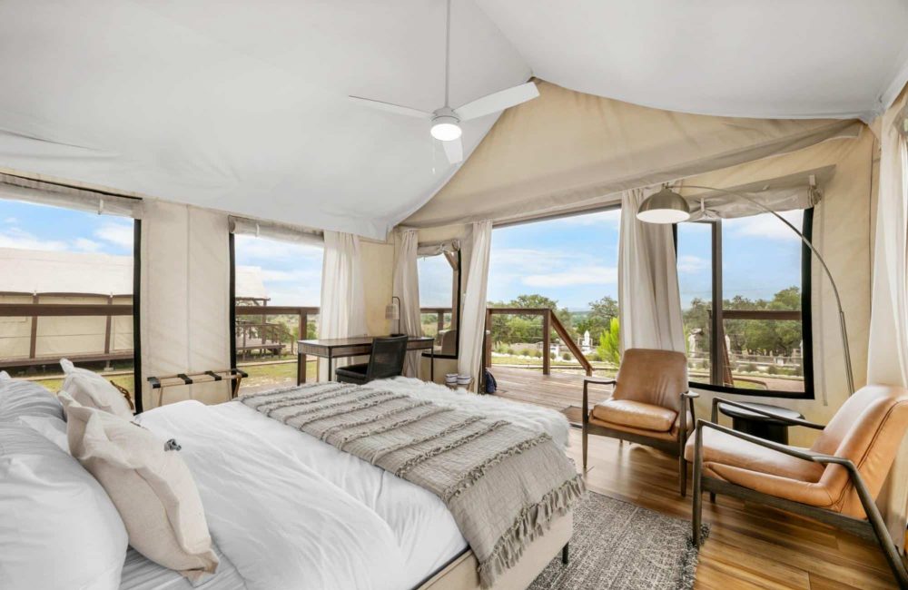 Camp Hideaway Hill Country Lodging & Events Venue 96 Luxury Tent Suites image3